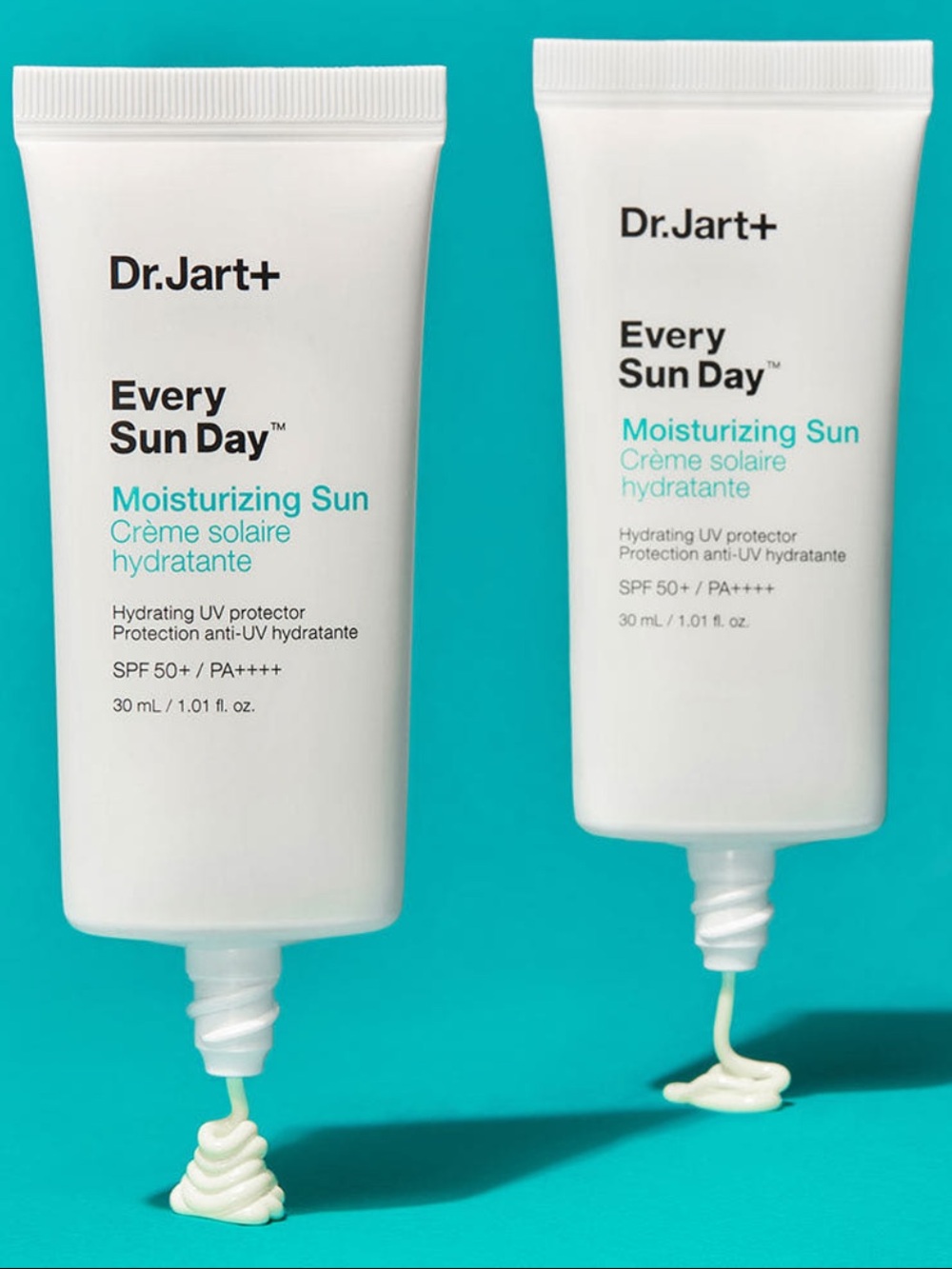 Dr.Jart+ Every Sun Day Moisturizing Sun SPF 50+ — Teal and White